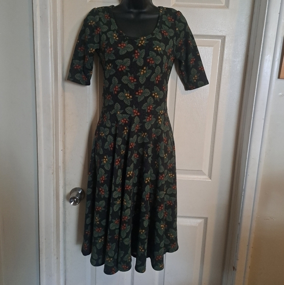 Lularoe holiday dress size small - Picture 1 of 4